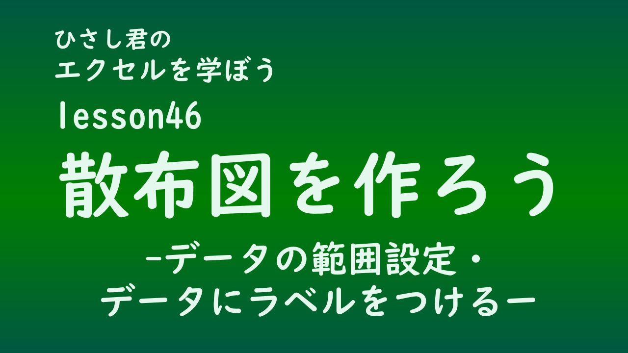 ひさし君のエクセルを学ぼう　lesson45組み合わせグラフを作ろう